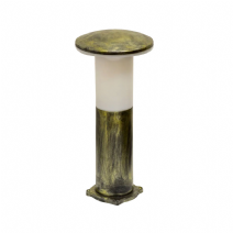 Dekoratif Bahçe Set Üstü Mantar Aplik Ampuller Dahil - Antik Eskitme