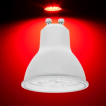 GU10 Duy 7 V. Ampul - Kırmızı Işık