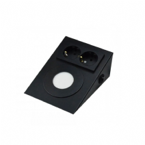 Handmade XL Tezgah Altı Aydınlatma Armatür - Siyah