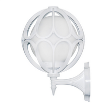 Konsollu Çicek Dış Mekan Armatür - Beyaz