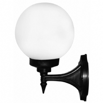 Konsollu Glop Dış Mekan Armatür - Siyah