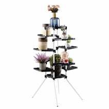 Sebro 10 Raflı Dekoratif Çiçek Standı