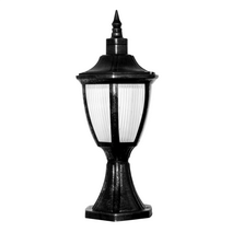 Set Üstü Fener Dış Mekan Armatür - Siyah